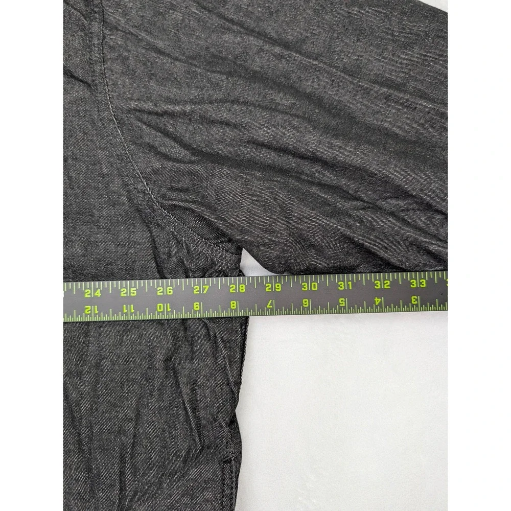Wrangler Mens Sherpa Lined Flannel Jacket Dark‎ Gray Size 2XL